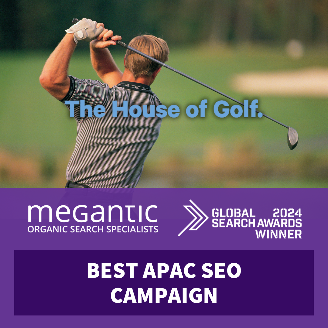 Best APAC SEO Campaign - House of Golf award