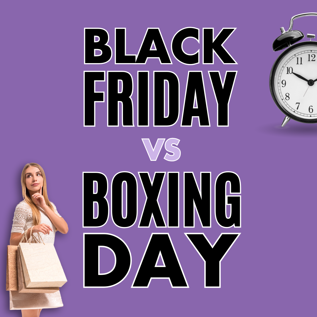 Black Friday vs Boxing Day 2024